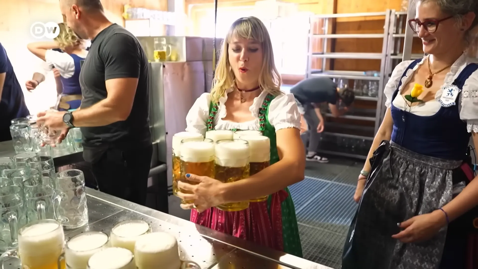 Oktoberfest beer tents